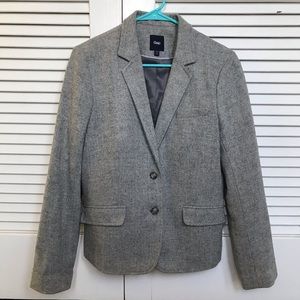 Gray Tweed GAP Blazer size 12